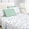 American Home Collection Ultra Soft Heart Leaf Bed Sheet Set Twin Full Queen King